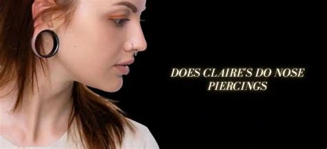 how much does a nose piercing cost at claire's